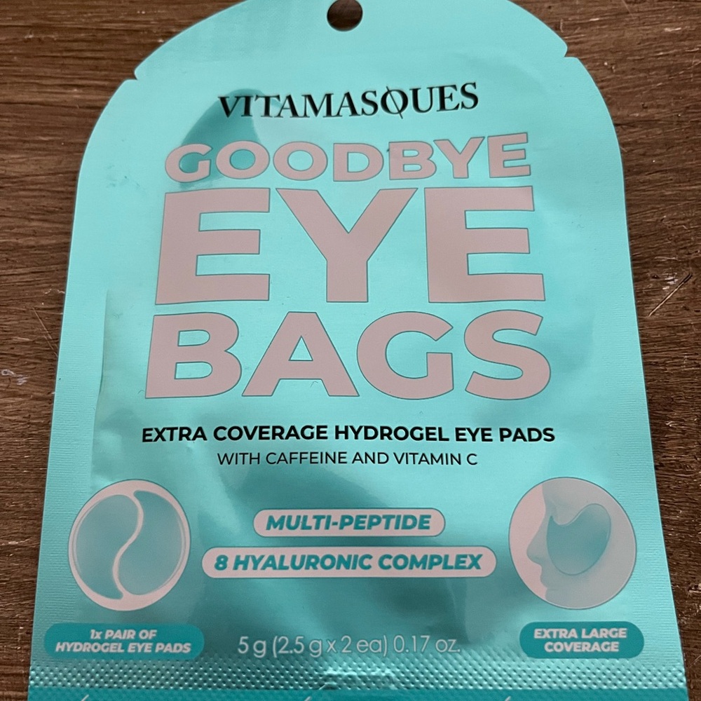 Vitamasques Goodbye Eye Bags Hydrogel Eye Pads